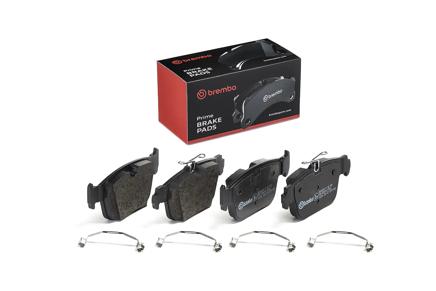 Bremsbelagsatz, Scheibenbremse Hinterachse BREMBO P 85 184