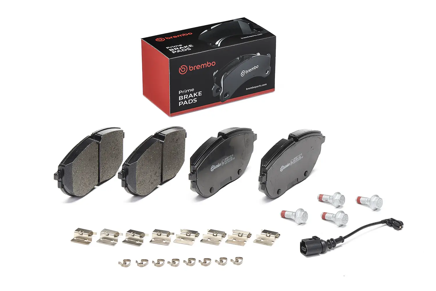 Bremsbelagsatz, Scheibenbremse Vorderachse BREMBO P 85 188