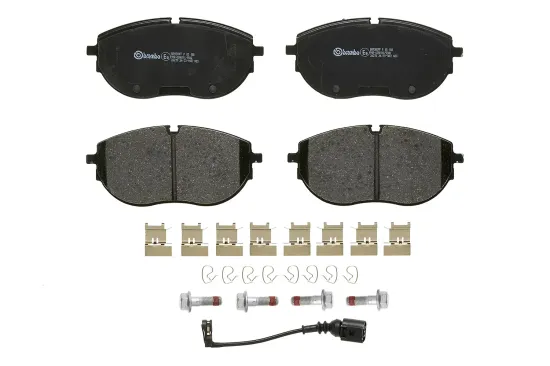 Bremsbelagsatz, Scheibenbremse Vorderachse BREMBO P 85 188 Bild Bremsbelagsatz, Scheibenbremse Vorderachse BREMBO P 85 188