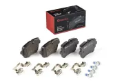 Bremsbelagsatz, Scheibenbremse Hinterachse BREMBO P 85 190