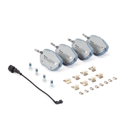 Bremsbelagsatz, Scheibenbremse Vorderachse BREMBO P 85 195E Bild Bremsbelagsatz, Scheibenbremse Vorderachse BREMBO P 85 195E