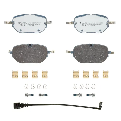 Bremsbelagsatz, Scheibenbremse Vorderachse BREMBO P 85 195E Bild Bremsbelagsatz, Scheibenbremse Vorderachse BREMBO P 85 195E