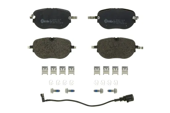 Bremsbelagsatz, Scheibenbremse Vorderachse BREMBO P 85 195 Bild Bremsbelagsatz, Scheibenbremse Vorderachse BREMBO P 85 195