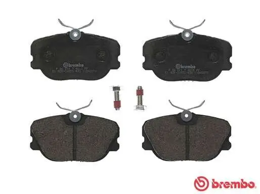 Bremsbelagsatz, Scheibenbremse Vorderachse BREMBO P 86 011 Bild Bremsbelagsatz, Scheibenbremse Vorderachse BREMBO P 86 011