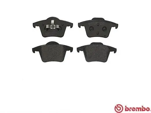 Bremsbelagsatz, Scheibenbremse Hinterachse BREMBO P 86 019 Bild Bremsbelagsatz, Scheibenbremse Hinterachse BREMBO P 86 019