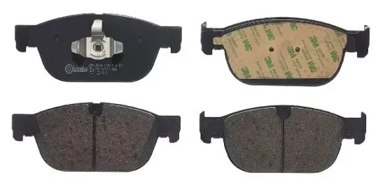 Bremsbelagsatz, Scheibenbremse Vorderachse BREMBO P 86 027 Bild Bremsbelagsatz, Scheibenbremse Vorderachse BREMBO P 86 027
