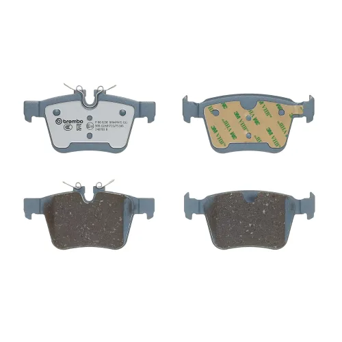 Bremsbelagsatz, Scheibenbremse Hinterachse BREMBO P 86 029E Bild Bremsbelagsatz, Scheibenbremse Hinterachse BREMBO P 86 029E