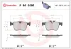 Bremsbelagsatz, Scheibenbremse Hinterachse BREMBO P 86 029E Bild Bremsbelagsatz, Scheibenbremse Hinterachse BREMBO P 86 029E