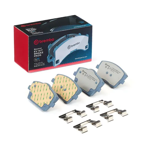 Bremsbelagsatz, Scheibenbremse Vorderachse BREMBO P 86 031E Bild Bremsbelagsatz, Scheibenbremse Vorderachse BREMBO P 86 031E