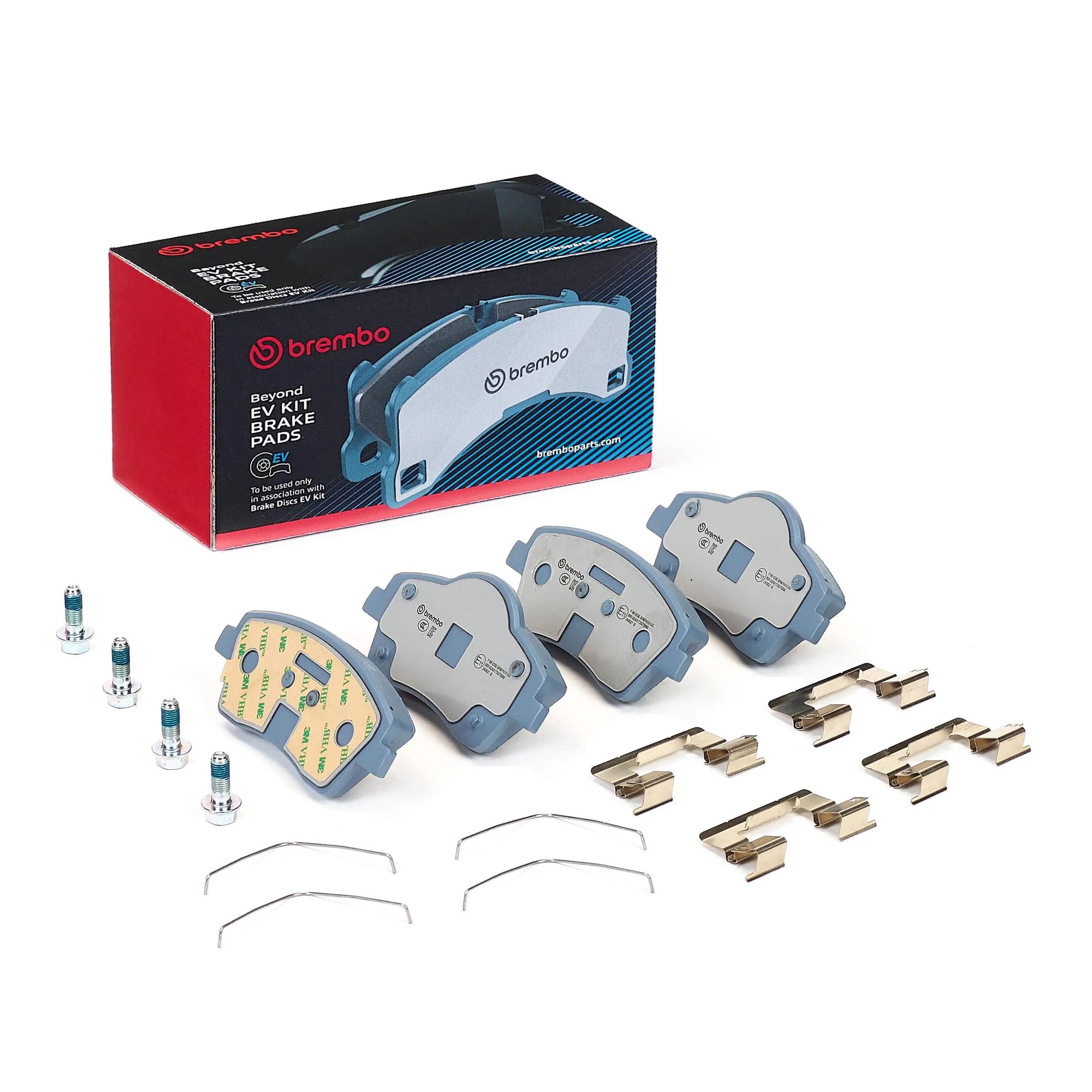 Bremsbelagsatz, Scheibenbremse Vorderachse BREMBO P 86 033E