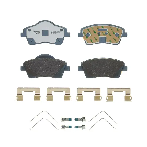 Bremsbelagsatz, Scheibenbremse Vorderachse BREMBO P 86 033E Bild Bremsbelagsatz, Scheibenbremse Vorderachse BREMBO P 86 033E