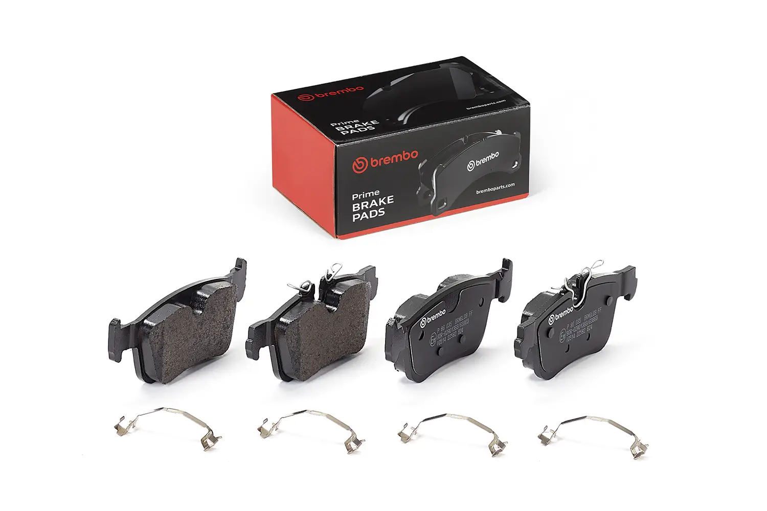 Bremsbelagsatz, Scheibenbremse Hinterachse BREMBO P 86 035