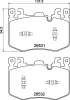 Bremsbelagsatz, Scheibenbremse Vorderachse BREMBO P 94 001 Bild Bremsbelagsatz, Scheibenbremse Vorderachse BREMBO P 94 001