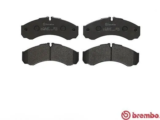 Bremsbelagsatz, Scheibenbremse BREMBO P A6 017 Bild Bremsbelagsatz, Scheibenbremse BREMBO P A6 017