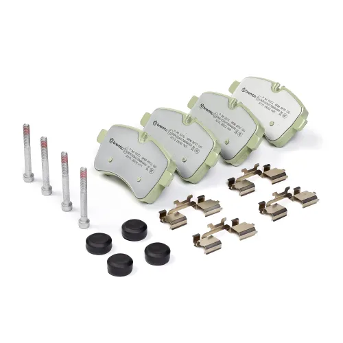 Bremsbelagsatz, Scheibenbremse Hinterachse BREMBO P A6 027G Bild Bremsbelagsatz, Scheibenbremse Hinterachse BREMBO P A6 027G