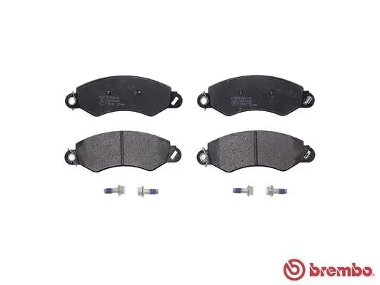 Bremsbelagsatz, Scheibenbremse Vorderachse BREMBO P B1 002 Bild Bremsbelagsatz, Scheibenbremse Vorderachse BREMBO P B1 002