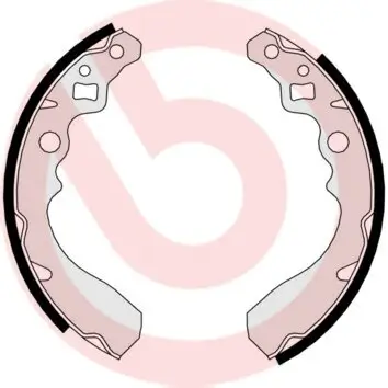 Bremsbackensatz Hinterachse BREMBO S 16 508 Bild Bremsbackensatz Hinterachse BREMBO S 16 508