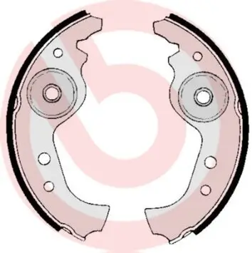 Bremsbackensatz BREMBO S 23 501 Bild Bremsbackensatz BREMBO S 23 501