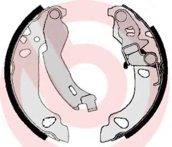 Bremsbackensatz BREMBO S 23 522