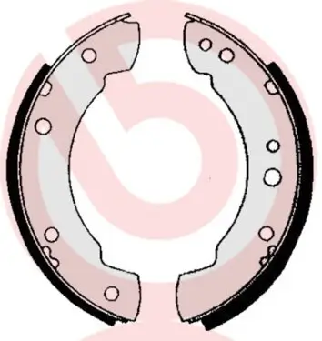 Bremsbackensatz Hinterachse BREMBO S 23 566