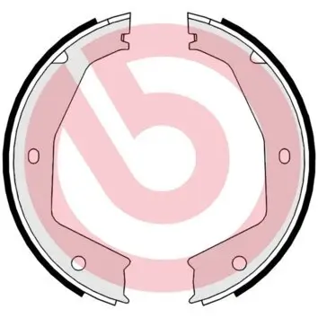 Bremsbackensatz, Feststellbremse Hinterachse BREMBO S 24 550 Bild Bremsbackensatz, Feststellbremse Hinterachse BREMBO S 24 550