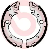 Bremsbackensatz Hinterachse BREMBO S 28 509