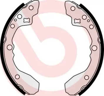 Bremsbackensatz Hinterachse BREMBO S 30 518 Bild Bremsbackensatz Hinterachse BREMBO S 30 518