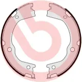 Bremsbackensatz, Feststellbremse Hinterachse BREMBO S 30 526