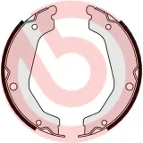 Bremsbackensatz, Feststellbremse Hinterachse BREMBO S 30 531