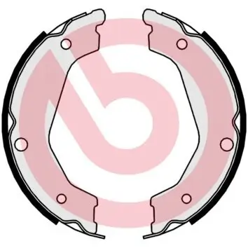 Bremsbackensatz, Feststellbremse Hinterachse BREMBO S 30 534 Bild Bremsbackensatz, Feststellbremse Hinterachse BREMBO S 30 534