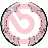 Bremsbackensatz, Feststellbremse Hinterachse BREMBO S 30 545