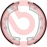 Bremsbackensatz, Feststellbremse Hinterachse BREMBO S 44 508