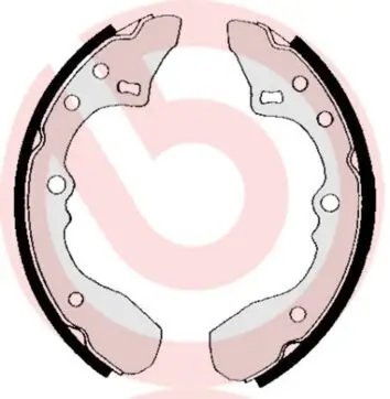 Bremsbackensatz Hinterachse BREMBO S 49 502 Bild Bremsbackensatz Hinterachse BREMBO S 49 502