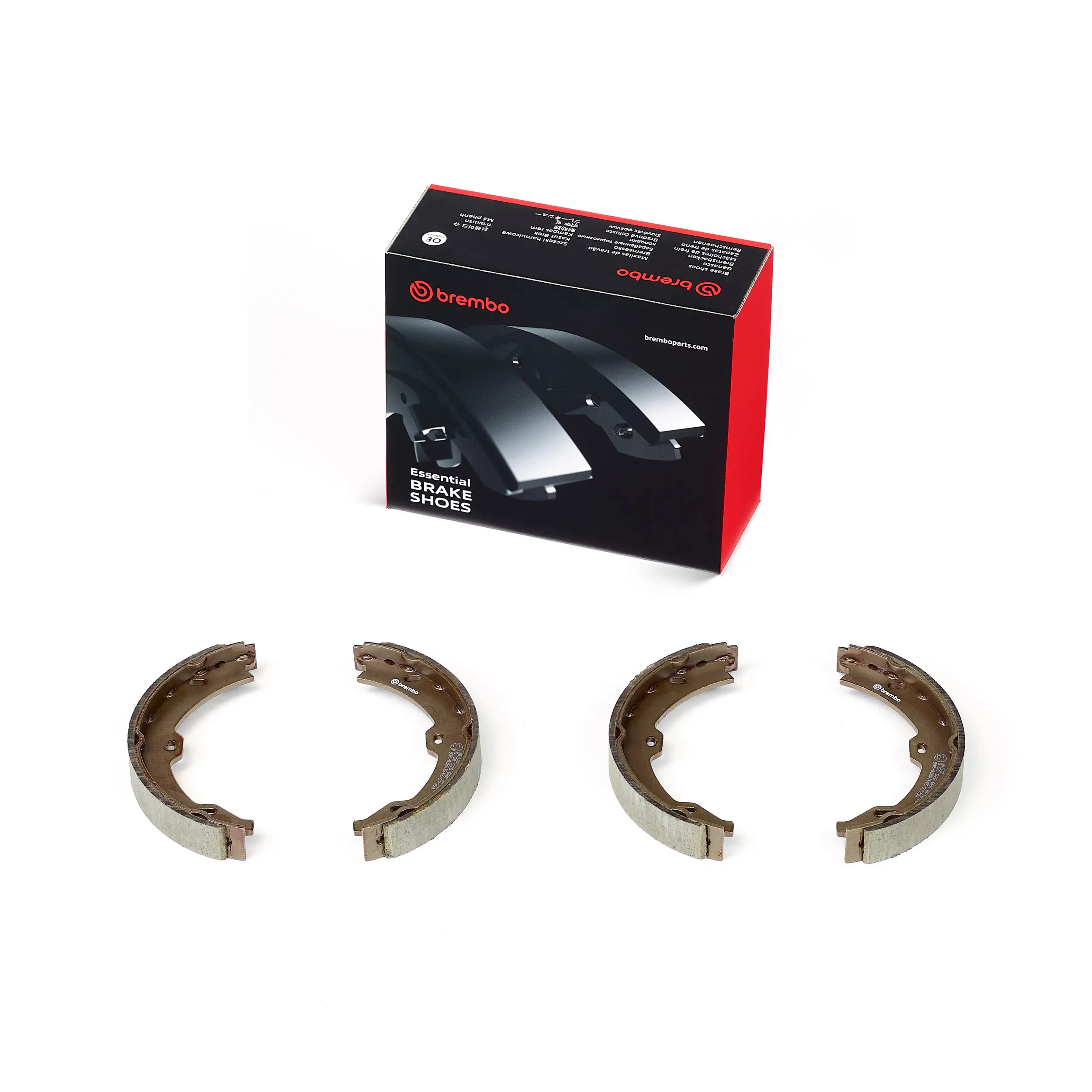 Bremsbackensatz, Feststellbremse Hinterachse BREMBO S 50 528