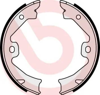 Bremsbackensatz, Feststellbremse Hinterachse BREMBO S 52 509 Bild Bremsbackensatz, Feststellbremse Hinterachse BREMBO S 52 509