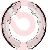 Bremsbackensatz Hinterachse BREMBO S 54 511
