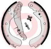 Bremsbackensatz Hinterachse BREMBO S 59 509