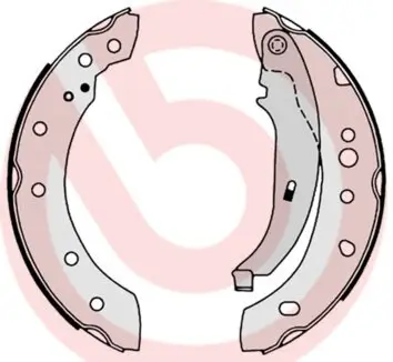 Bremsbackensatz BREMBO S 61 527 Bild Bremsbackensatz BREMBO S 61 527
