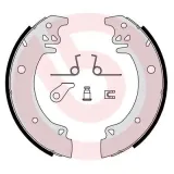 Bremsbackensatz Hinterachse BREMBO S 61 533