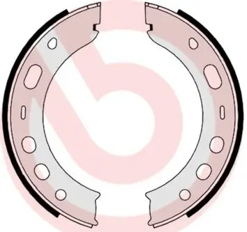 Bremsbackensatz, Feststellbremse Hinterachse BREMBO S 65 503 Bild Bremsbackensatz, Feststellbremse Hinterachse BREMBO S 65 503