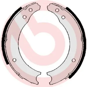 Bremsbackensatz Hinterachse BREMBO S 68 502