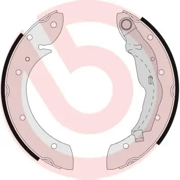 Bremsbackensatz BREMBO S 68 521