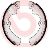 Bremsbackensatz Hinterachse Vorderachse BREMBO S 79 503