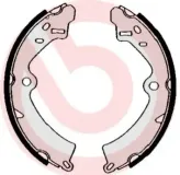 Bremsbackensatz Hinterachse BREMBO S 79 508