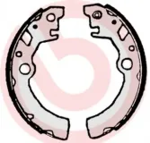 Bremsbackensatz Hinterachse BREMBO S 79 519