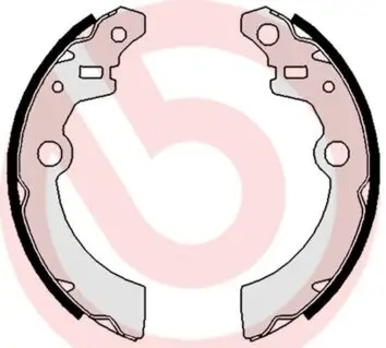 Bremsbackensatz Hinterachse BREMBO S 79 523 Bild Bremsbackensatz Hinterachse BREMBO S 79 523