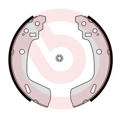 Bremsbackensatz Hinterachse BREMBO S 79 527