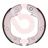Bremsbackensatz, Feststellbremse Hinterachse BREMBO S 83 565 Bild Bremsbackensatz, Feststellbremse Hinterachse BREMBO S 83 565