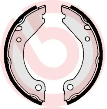 Bremsbackensatz, Feststellbremse Hinterachse BREMBO S 86 501 Bild Bremsbackensatz, Feststellbremse Hinterachse BREMBO S 86 501