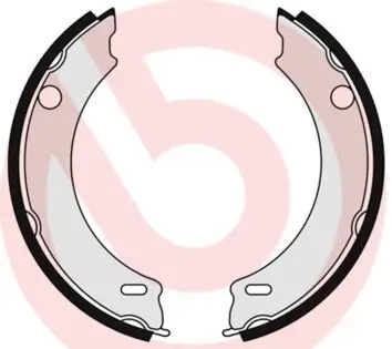 Bremsbackensatz, Feststellbremse Hinterachse BREMBO S 86 508 Bild Bremsbackensatz, Feststellbremse Hinterachse BREMBO S 86 508
